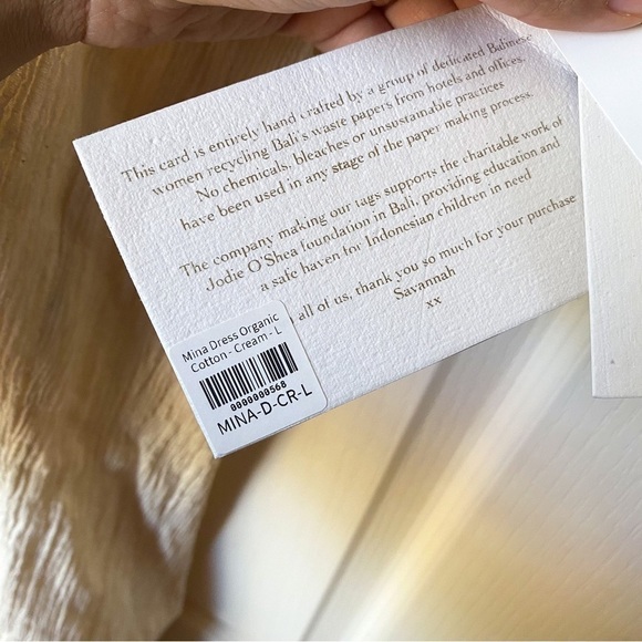 Savannah Morrow Dress Mina Open-Back Crinkled Cutout Halter Maxi Ivory L NWT - Picture 6 of 11